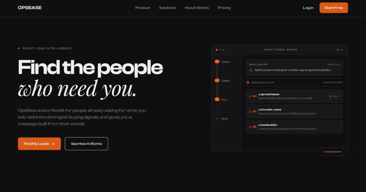 OpsBase screenshot 1