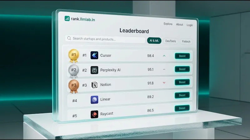 rank.llmlab.in screenshot 1 (video preview)