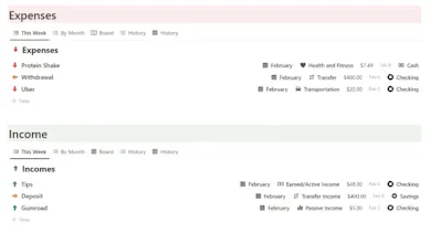 Personal Finance Tracker gallery image