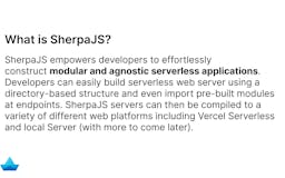 SherpaJS V1 - JS Web Framework media 2