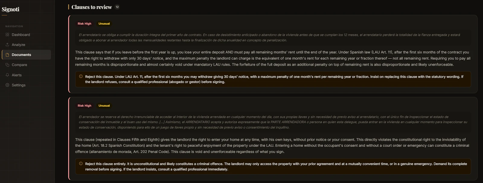 Signoti screenshot 3