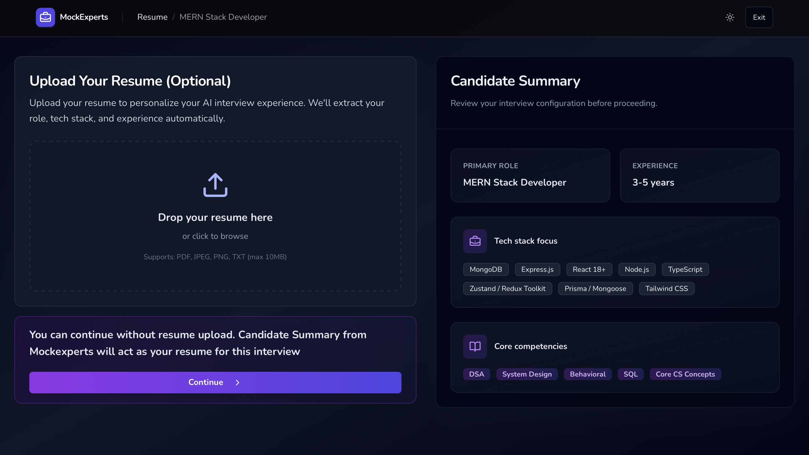 MockExperts 2.0 gallery image