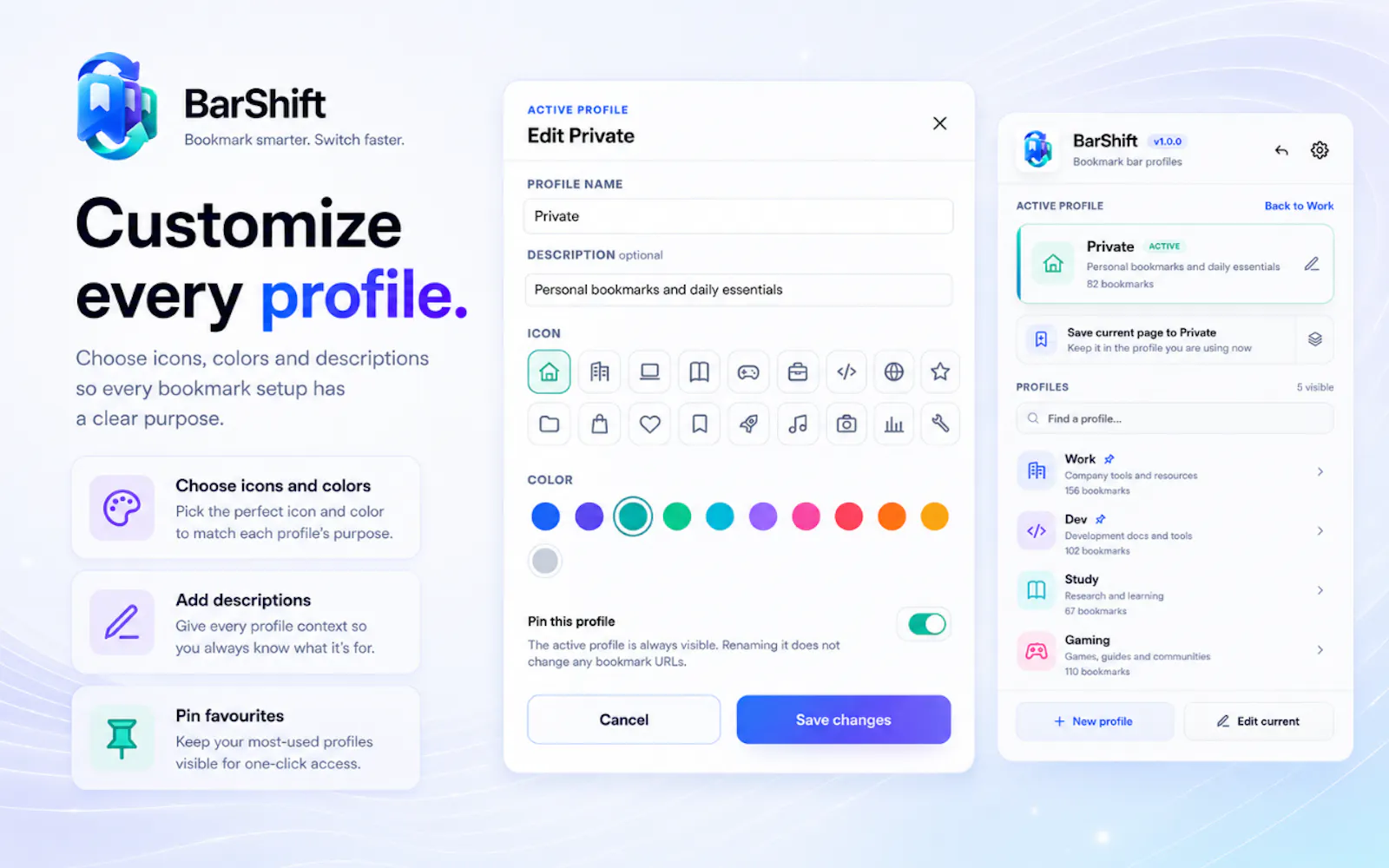 BarShift screenshot 4