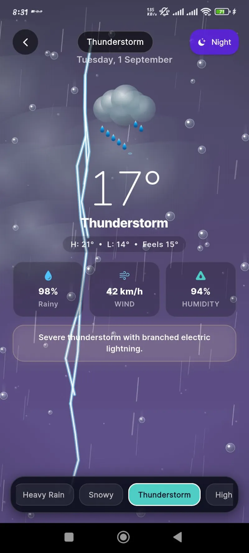 AirClock - Weather & Clock screenshot 2