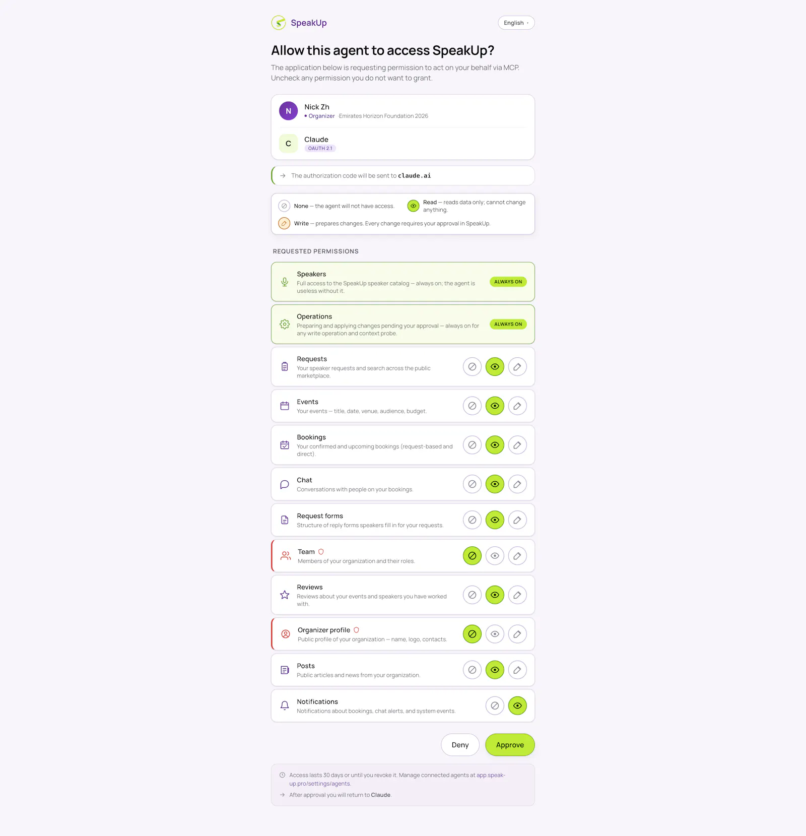 SpeakUp MCP screenshot 2