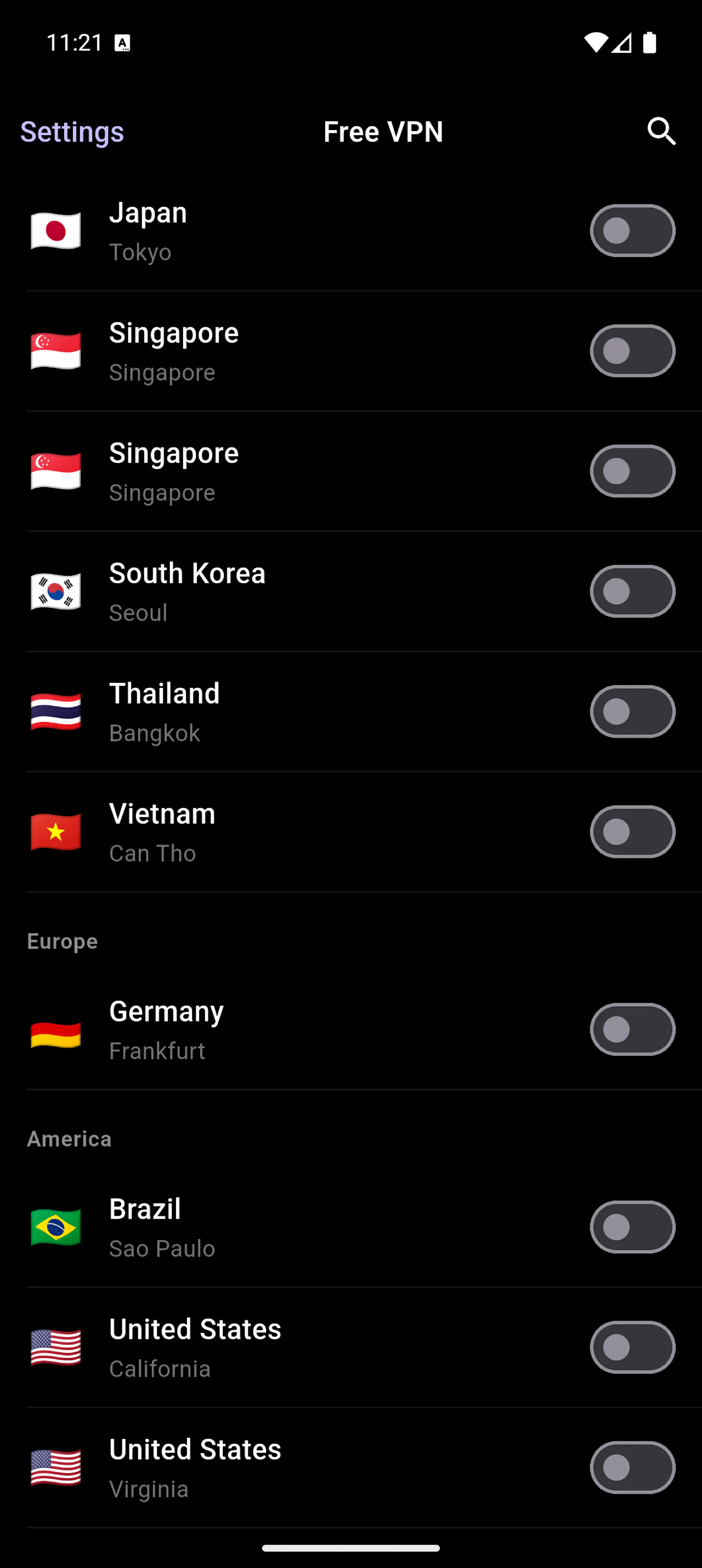 Free VPN screenshot 10