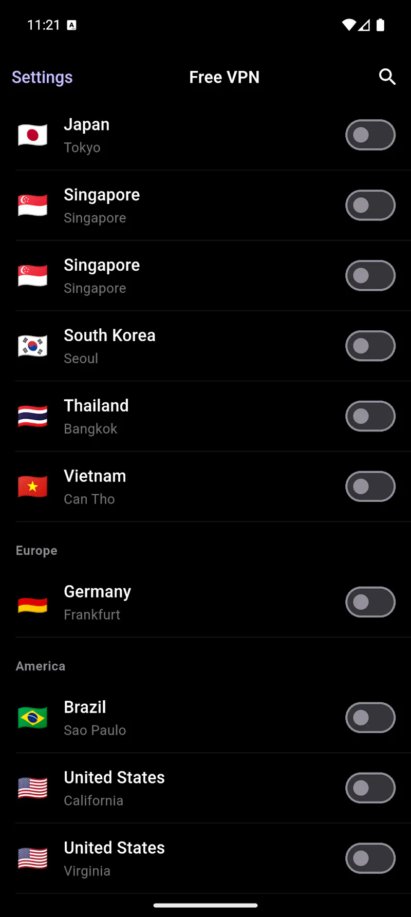 Free VPN screenshot 10