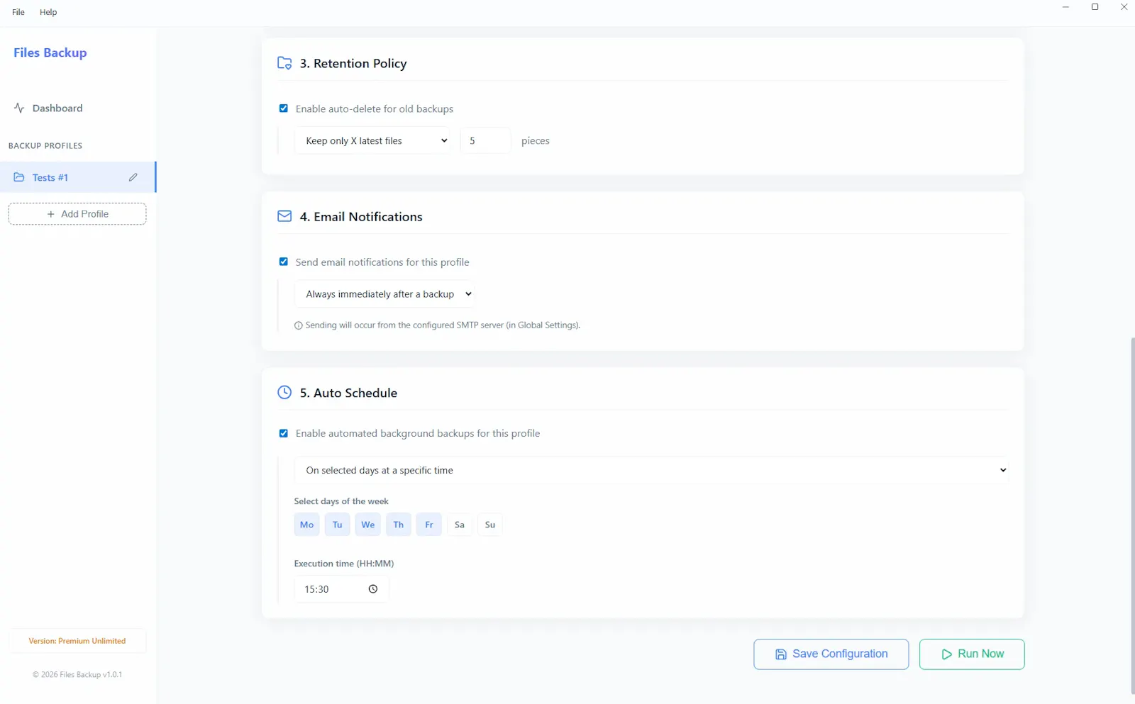 Project Backup screenshot 6