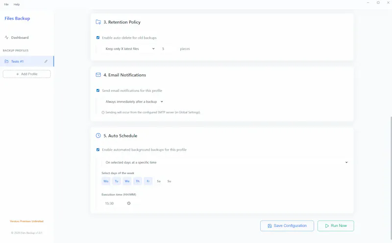 Project Backup screenshot 6