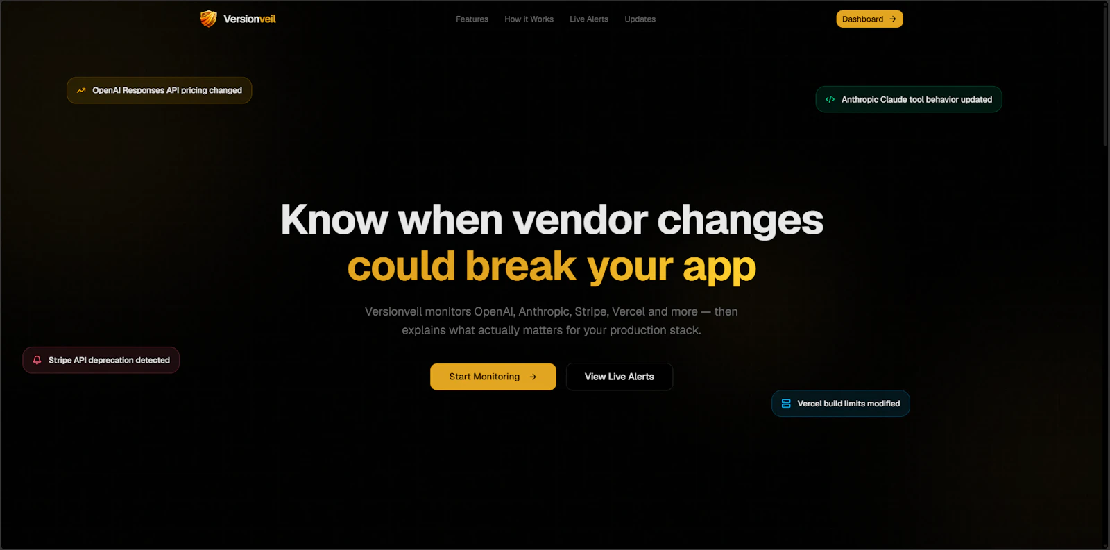 Versionveil screenshot 4
