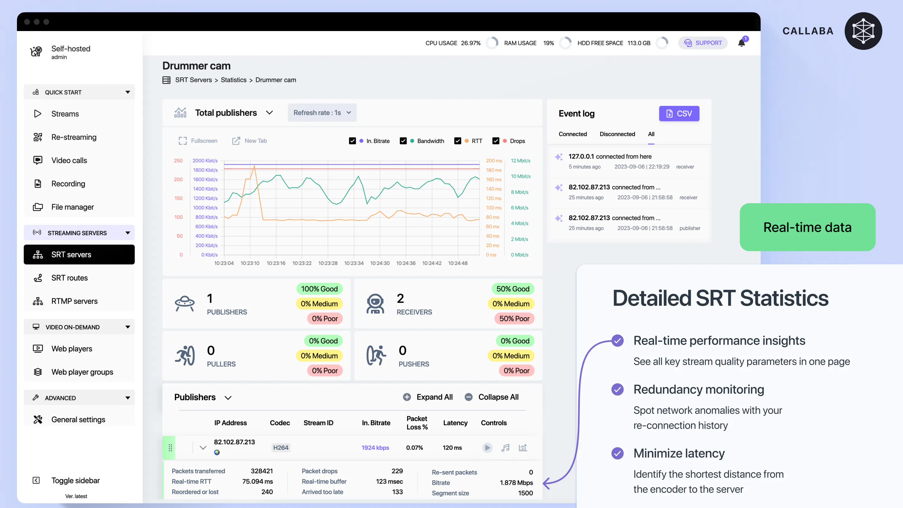 Callaba Cloud Live Streaming gallery image