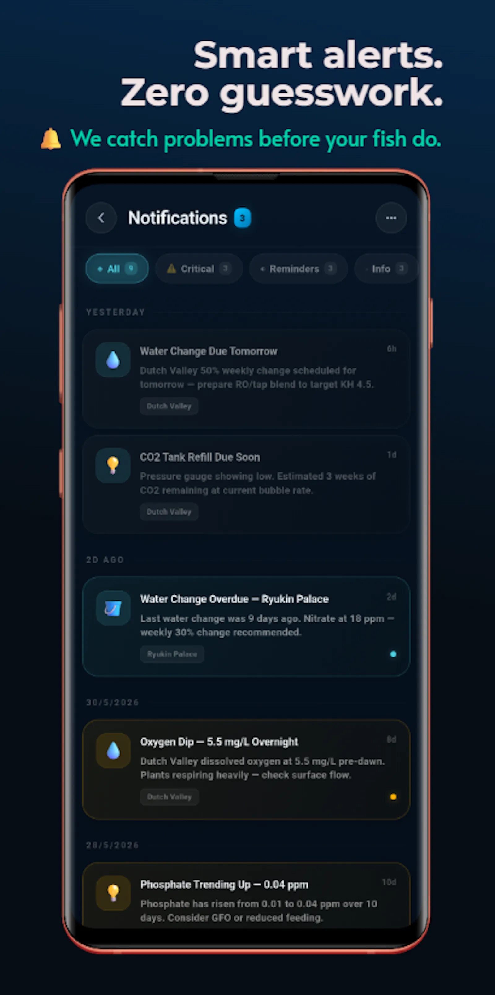 Tankly: Aquarium Tracker & Log screenshot 6