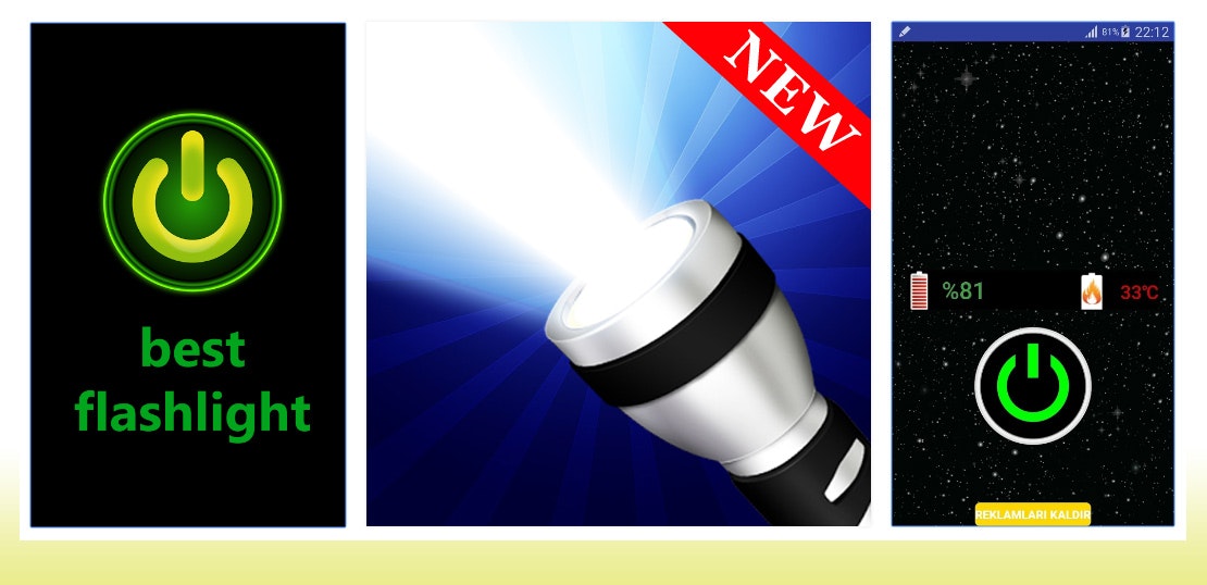 Android Flashlight App gallery image