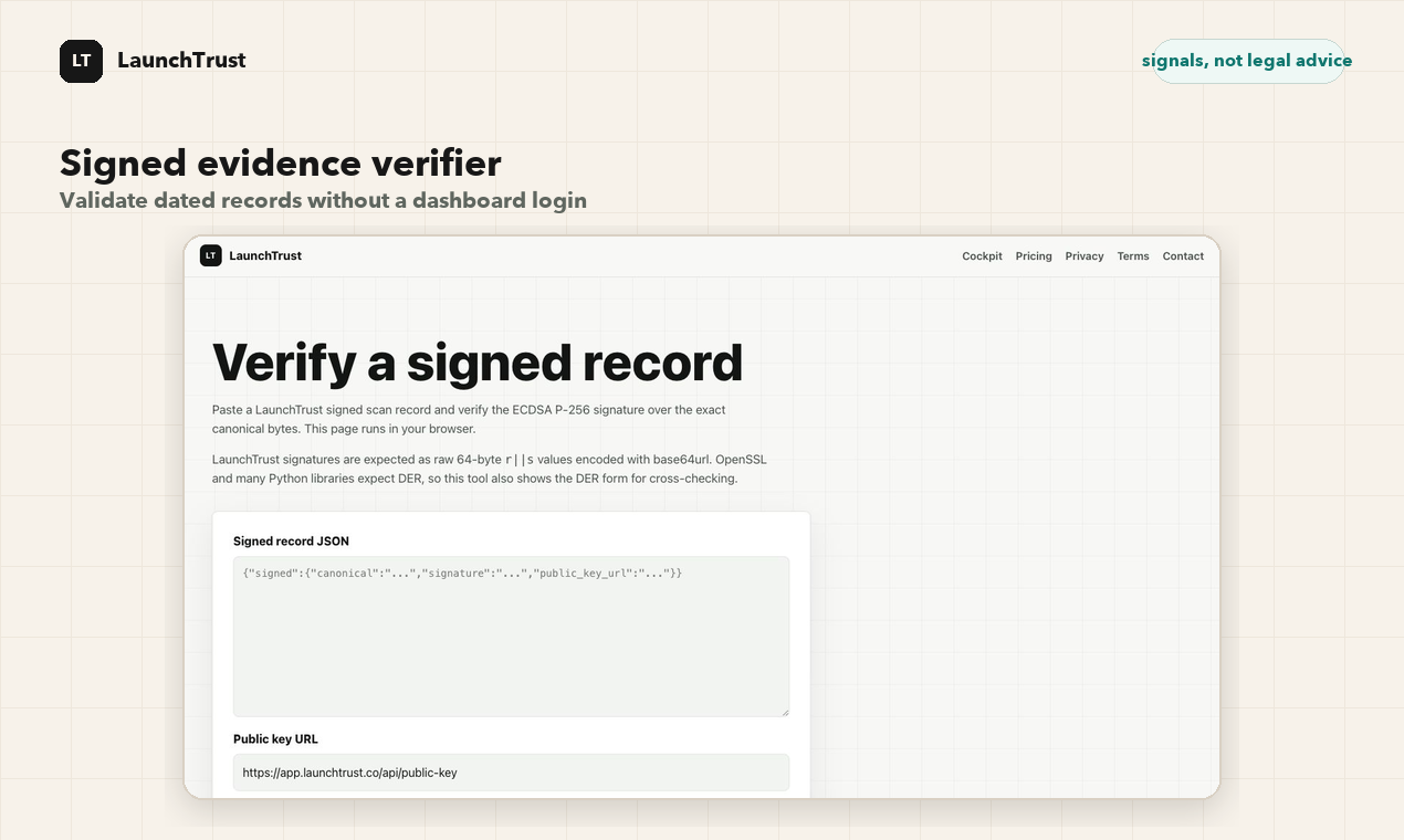 LaunchTrust gallery image