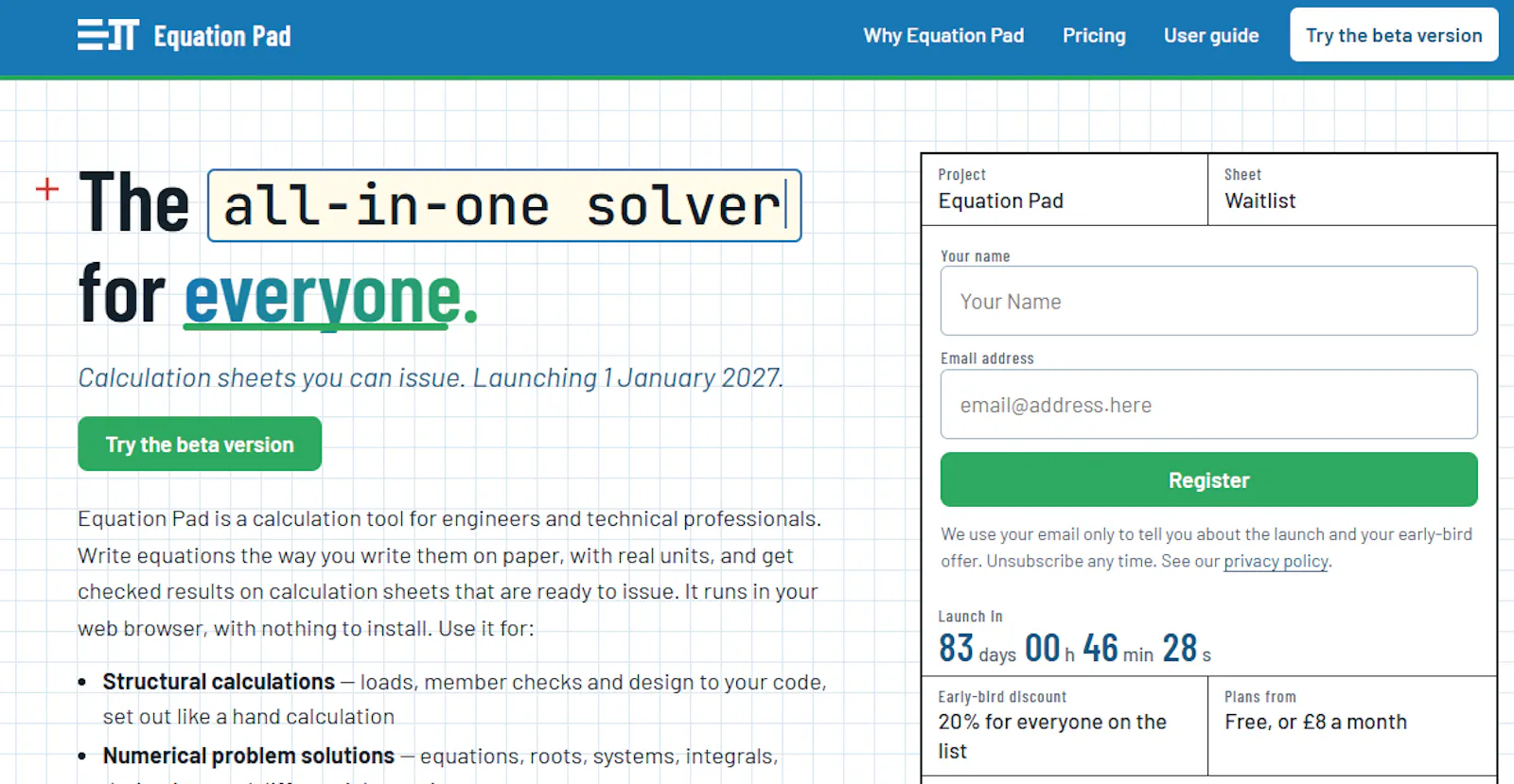 Equation Pad screenshot 2