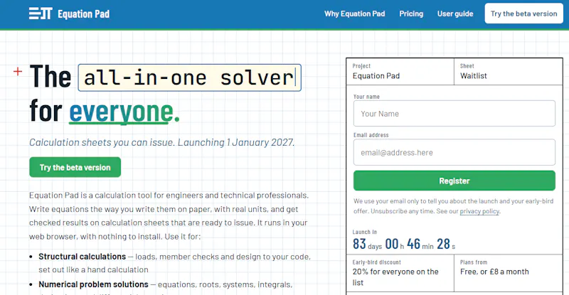 Equation Pad screenshot 2