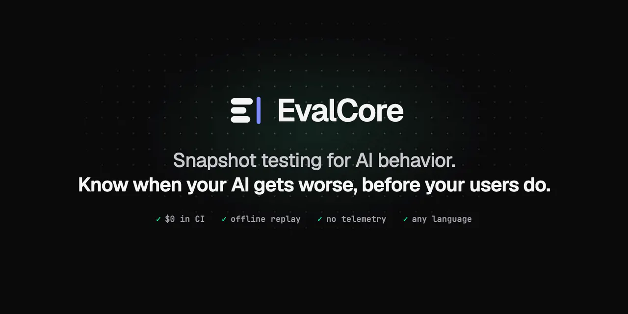 EvalCore 截图