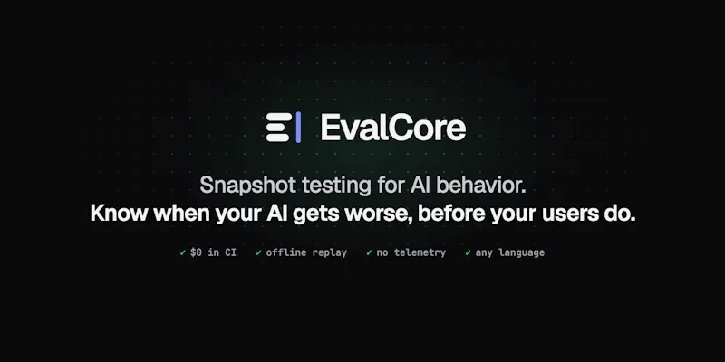 EvalCore screenshot 1