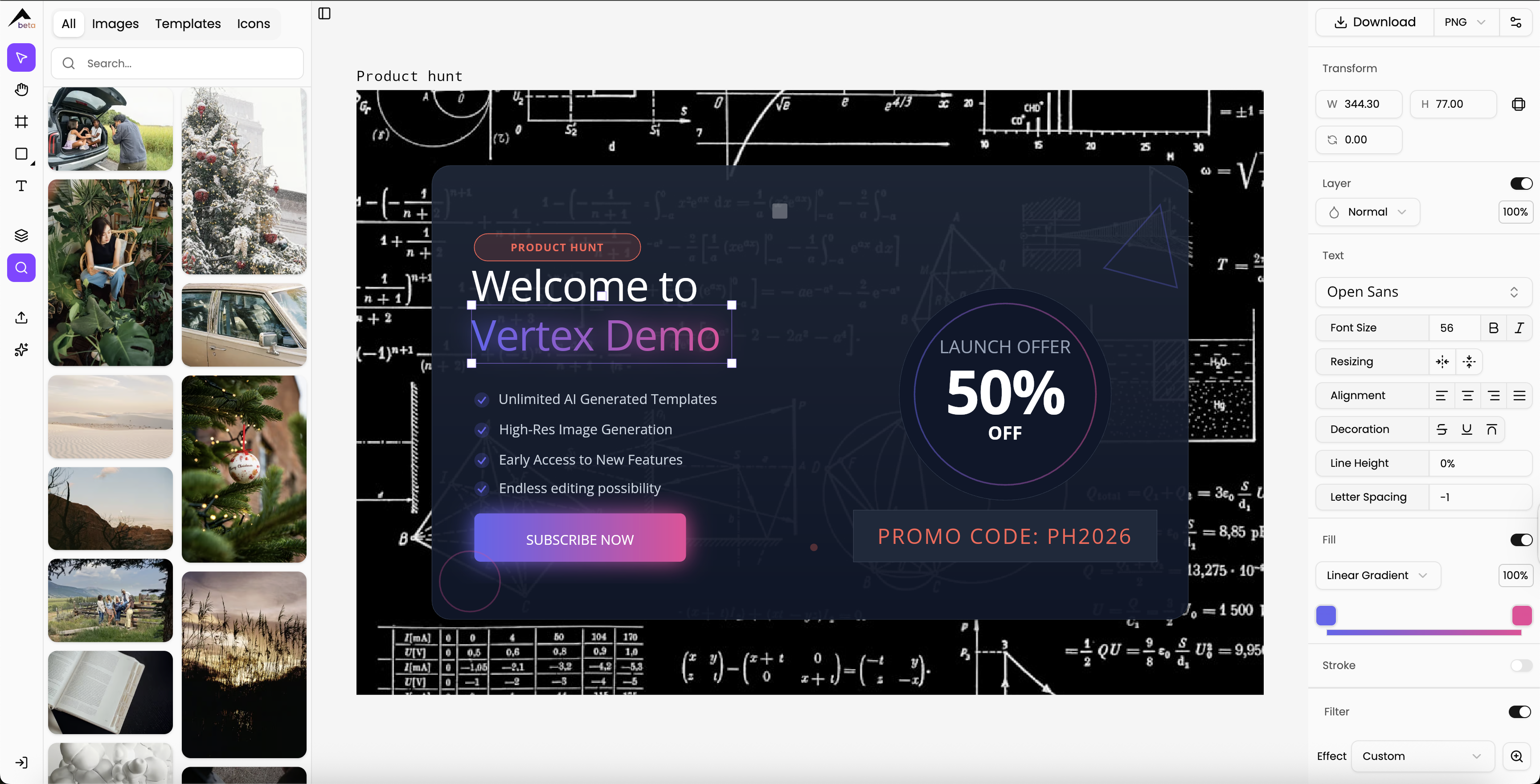 Vertex.art - Free Photo Editor gallery image