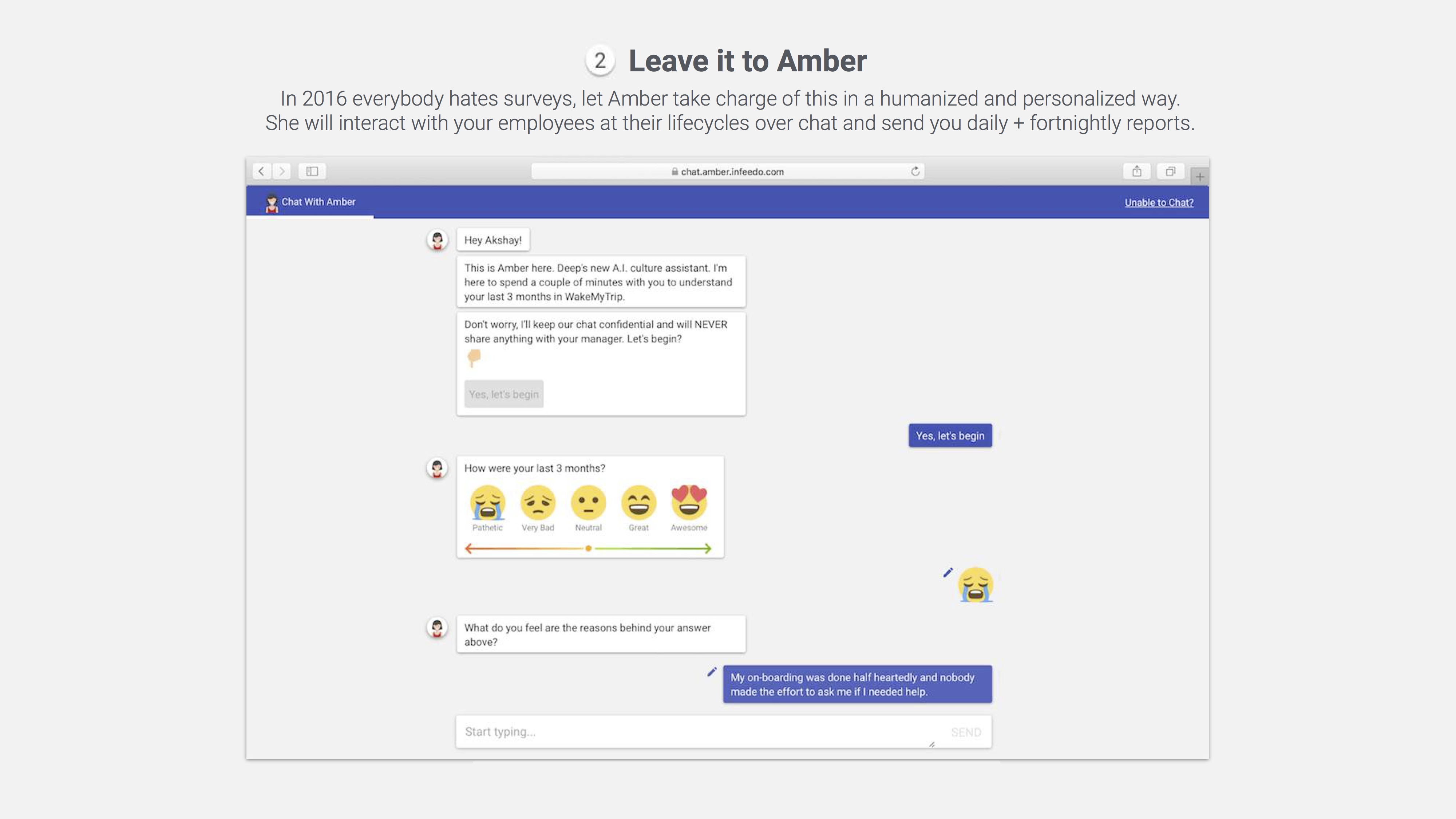 Amber by inFeedo Image