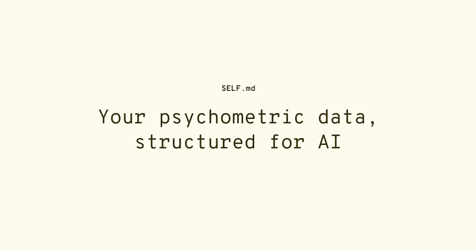 SELF.md screenshot 1