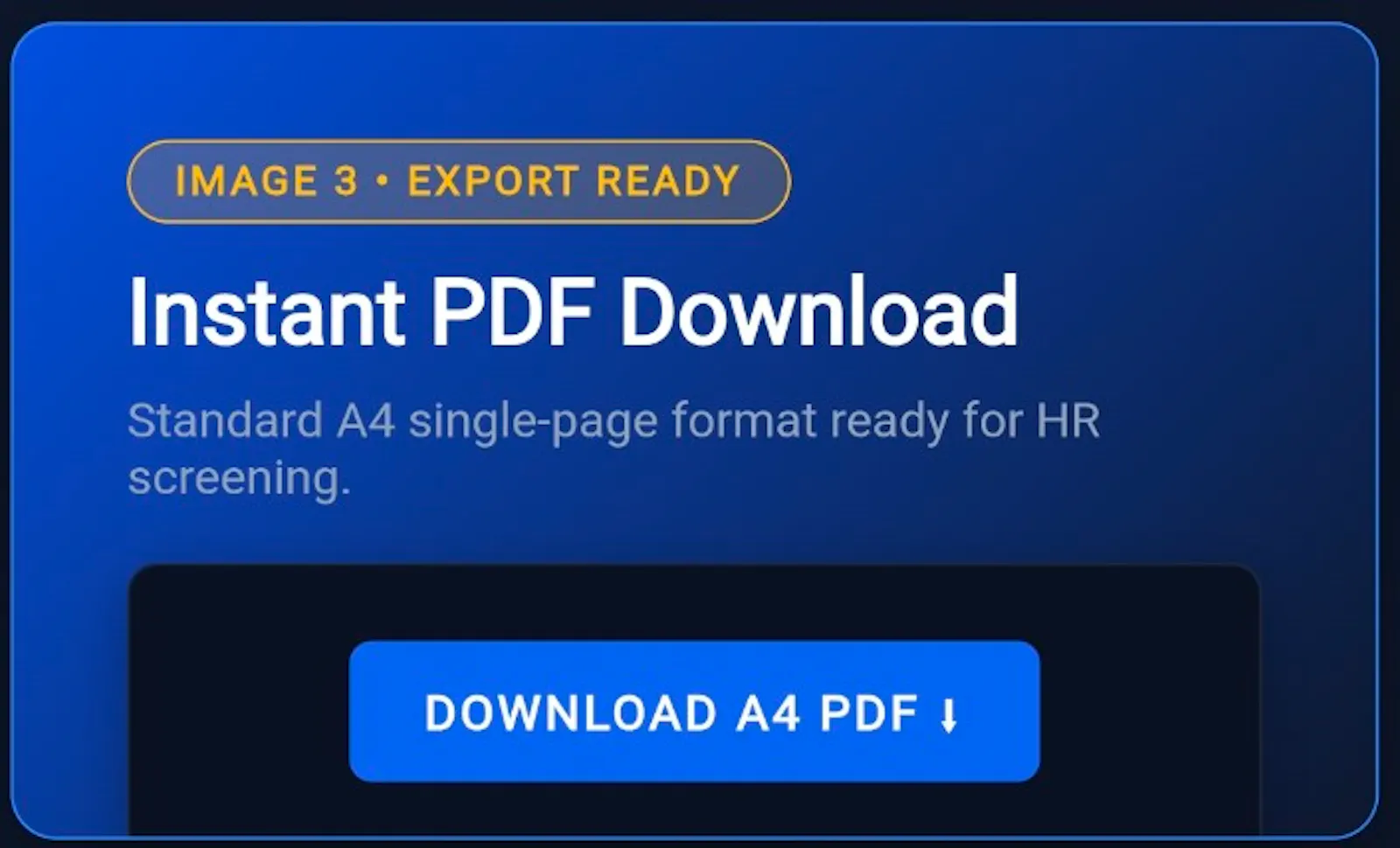 Free Resume Builder for Freshers screenshot 3