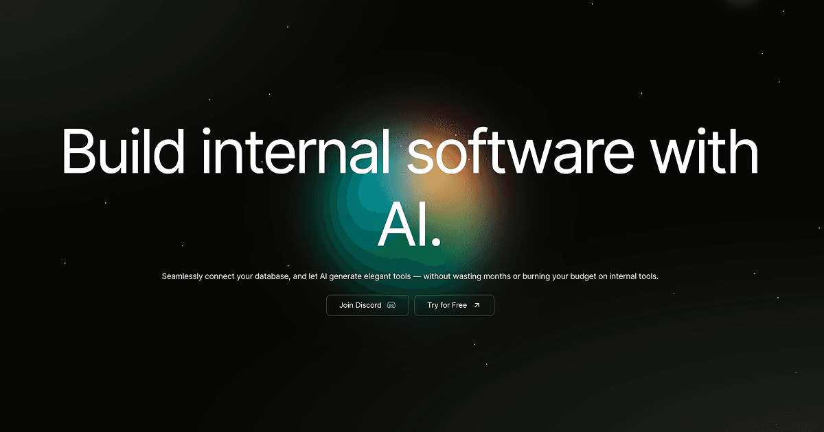 Toolmind.ai - AI के साथ फायरस्टोर 10x तेजी से शिप आंतरिक उपकरण मीडिया 1