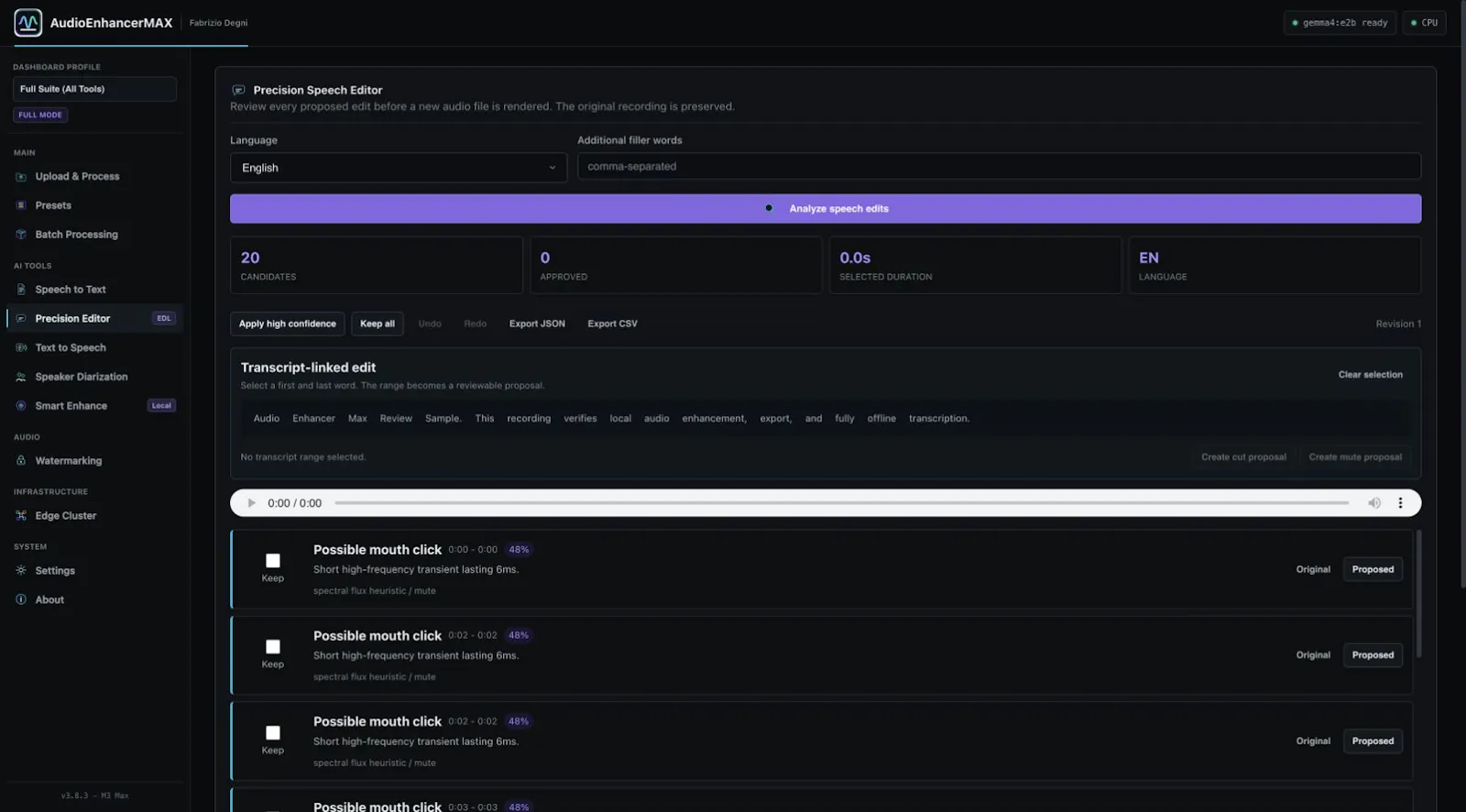 AudioEnhancerMAX screenshot 1