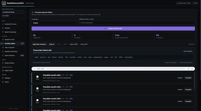 AudioEnhancerMAX screenshot 1