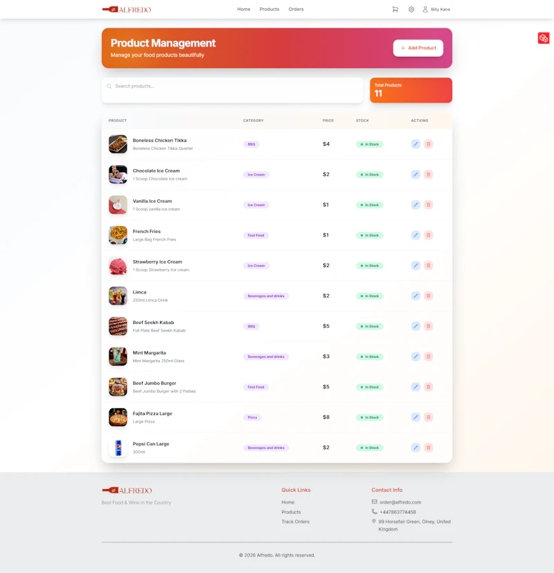 FoodHQ screenshot 3