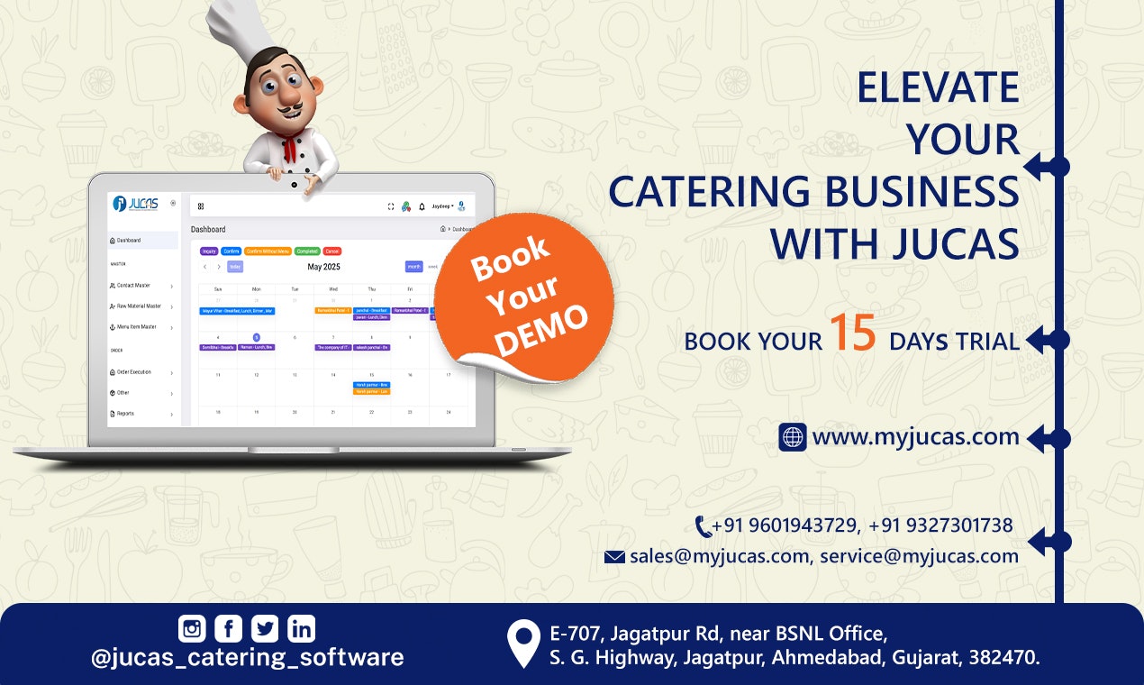 Jucas Catering -Software - Catering -Management -System Medien 6