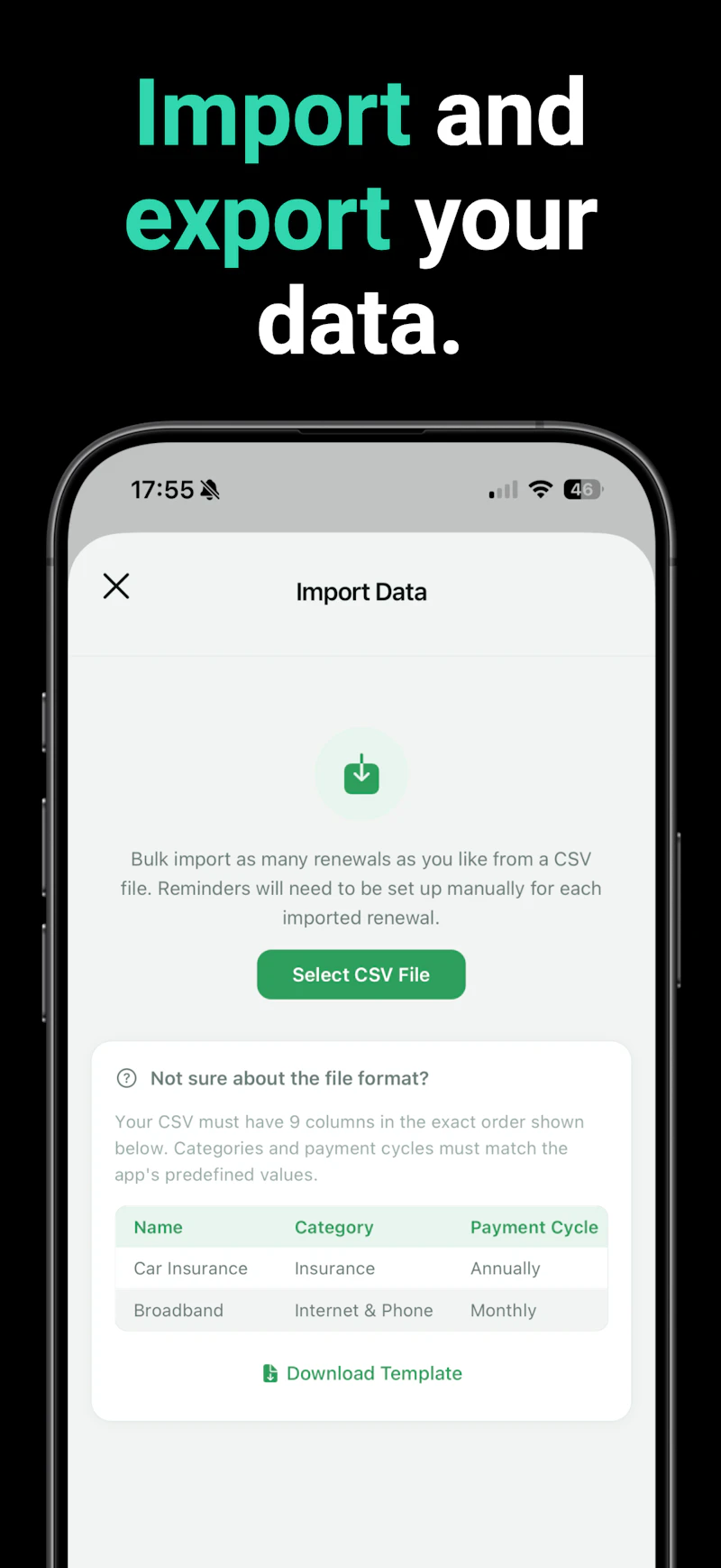 All Renewals: Manager screenshot 8