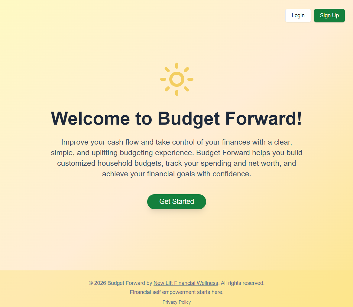 Budget Forward App gallery image