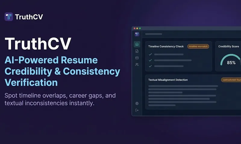 TruthCV screenshot 1