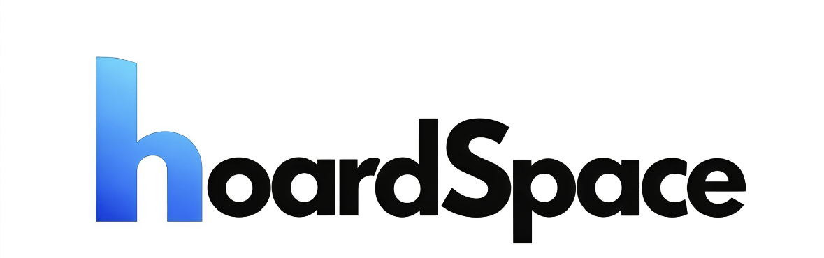 HoardSpace - Main product screenshot demonstrating key features and user interface