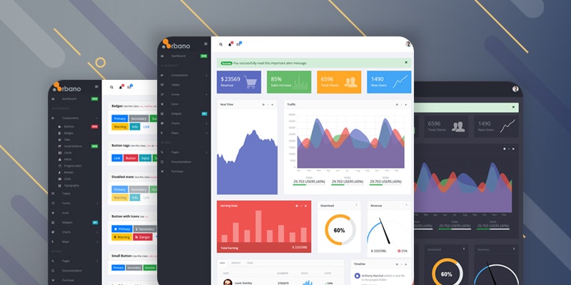 VueJS Admin gallery image