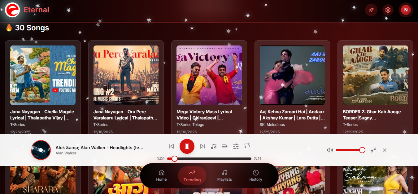 Eternal Musics - Screenshot 3 showing product features and functionality