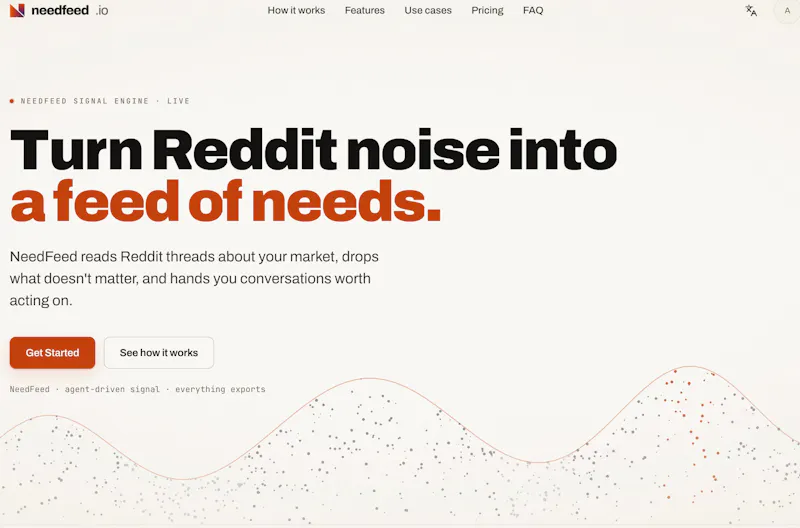 NeedFeed screenshot 1