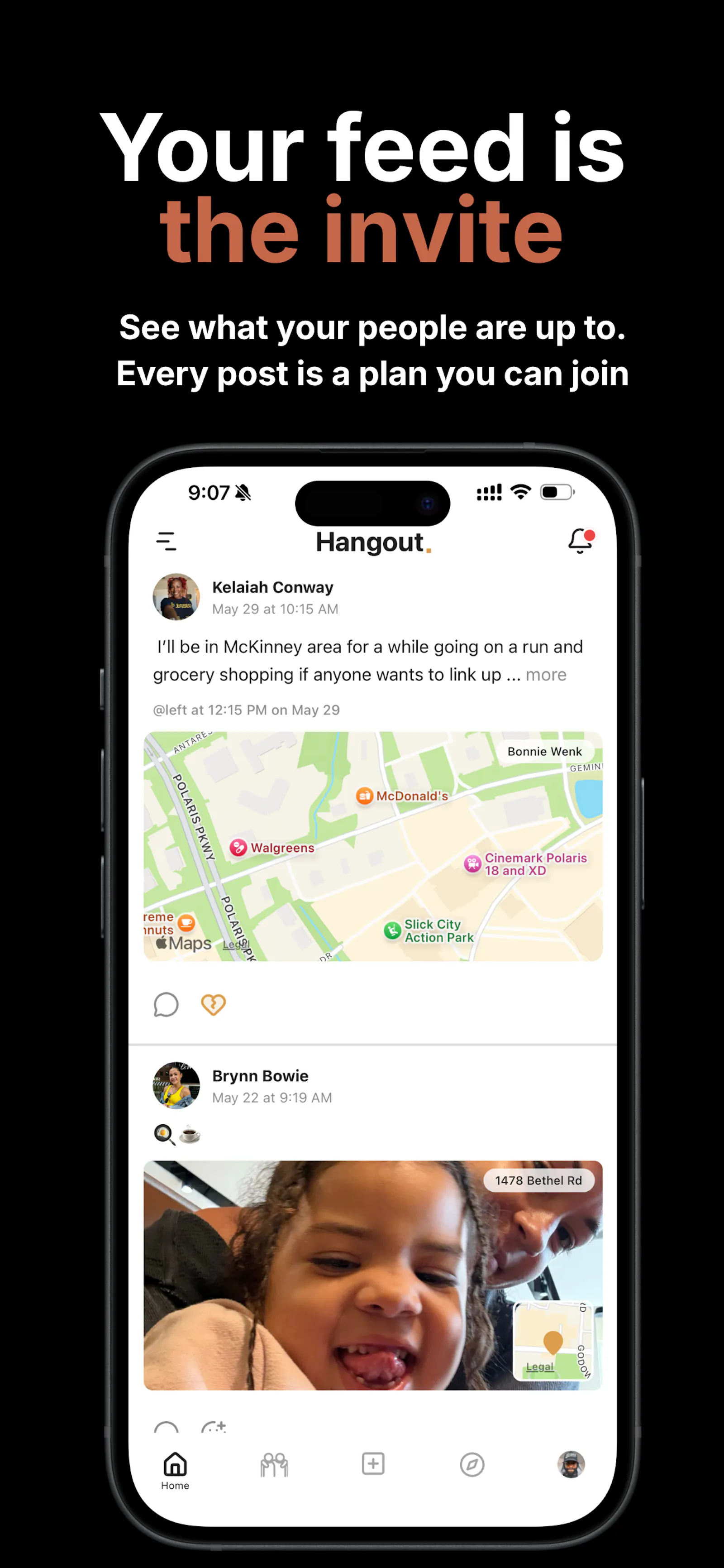 Actually Hangout screenshot 2