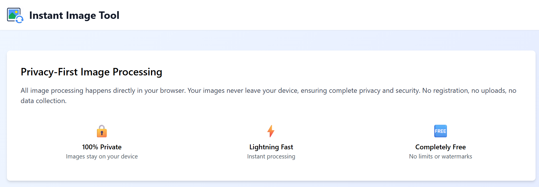 Instant Image Tool gallery image