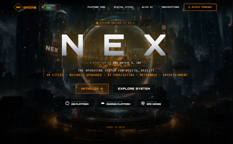 N E X screenshot 3