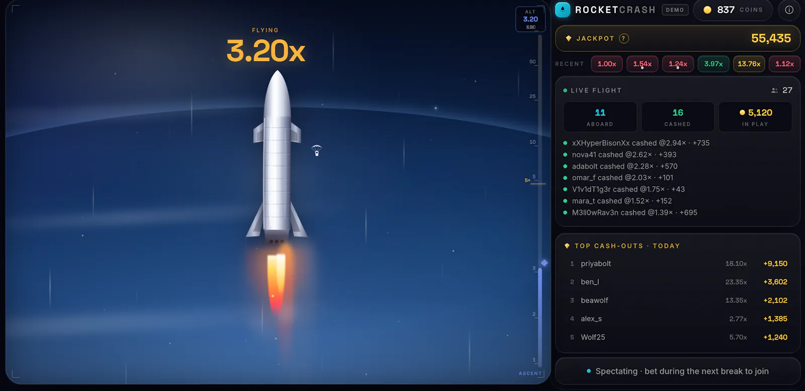 Rocket Crash screenshot 3