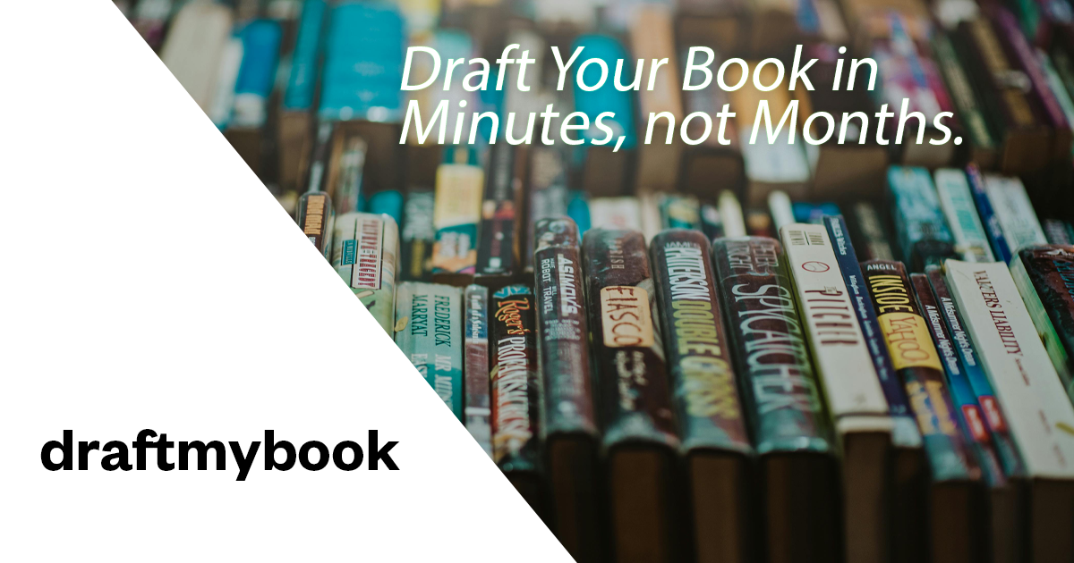 draftmybook - Main product screenshot demonstrating key features and user interface