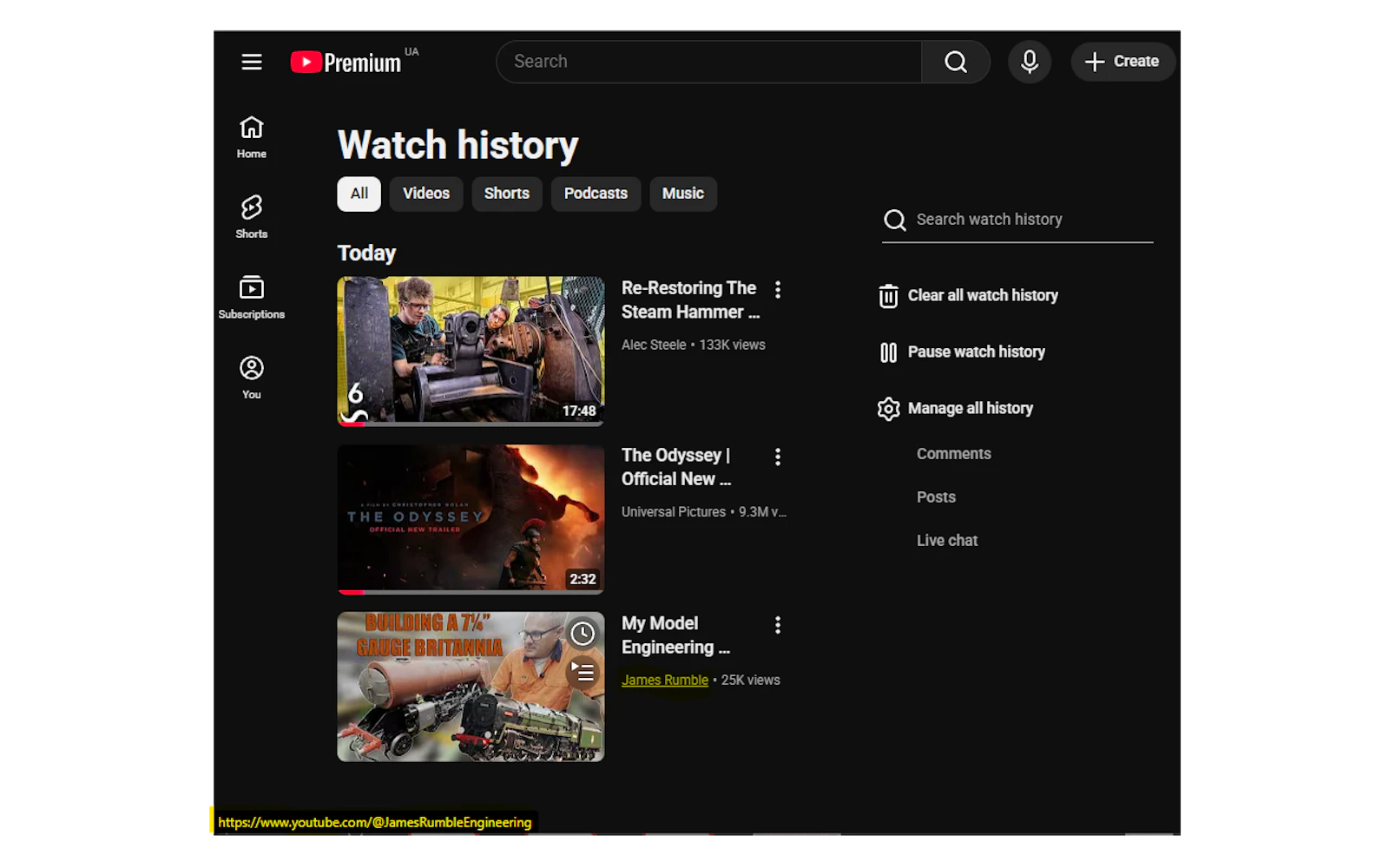 Clickable Channels for YouTube screenshot 2