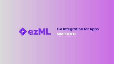 Recursos de currículo personalizados: crie recursos de visão computacional personalizados rapidamente com o ezML