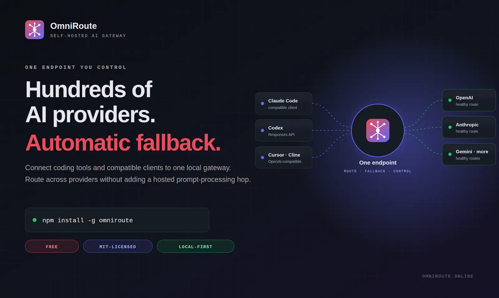 OmniRoute screenshot 2