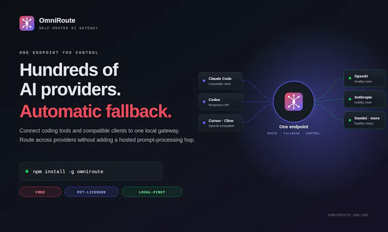 OmniRoute screenshot 2