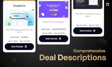 World's Top 500 Black Friday SaaS Deals gallery image