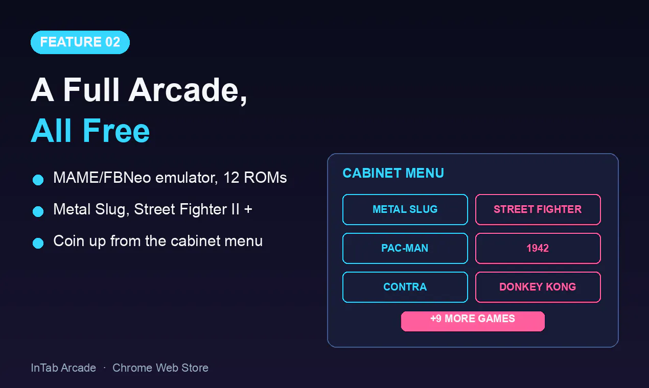 InTab Arcade gallery image