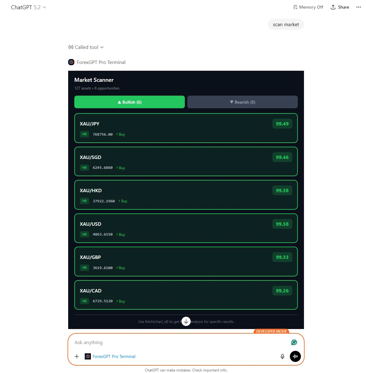ForexGPT® Voice/Chat controlled trading screenshot 16